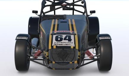Caterham 420R Blacki n Gold Livery v1