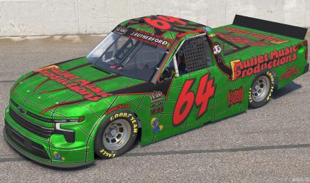 Mullet Music Spider, Black & Red on Green, Venom Season12, Custom #64