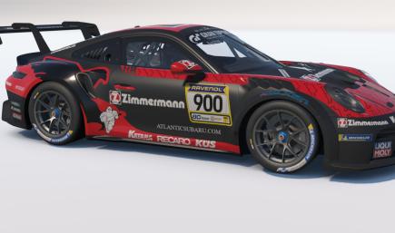 Black Falcon Team Zimmermann car #900 from the NLS Series.