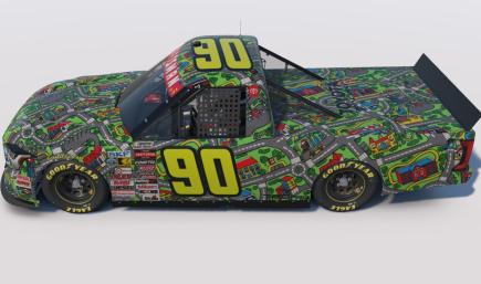 Car City Rug - Toyota Tundra NASCAR Trucks