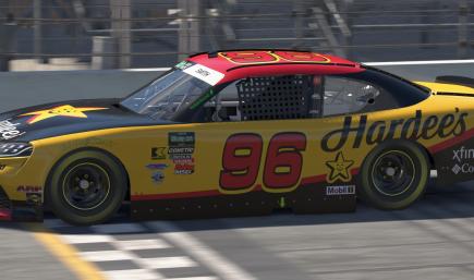 Hardees 23XI Racing NOAPS Supra (sim number)