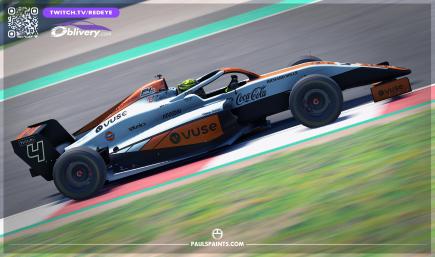 2021 McLaren Monaco Gulf Special for F4