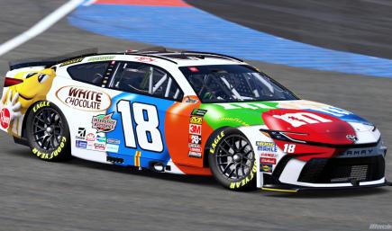 Kyle Busch 2018 M&Ms White Chocolate (Custom #)