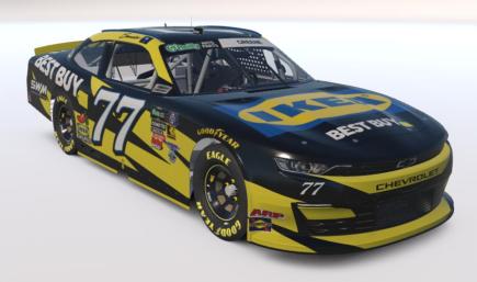 SGRD Personal Scheme - IKEA/Best Buy Chevrolet Camaro (Sim Stamped)