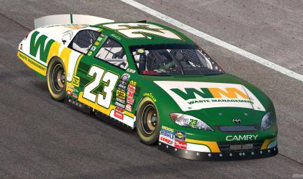 #23 Bill Lester Waste Management Toyota (2006 Fictional)