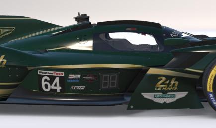 Aston Martin Valkyrie GTP Historic Le Man Livery