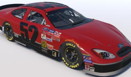 2002- #52 Brad Teague - Jimmy Means Racing Ford Taurus