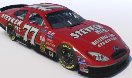 2002- #77 Jimmy Kitchens - Stevken Mfg. Ford Taurus