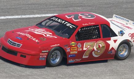 1987 #79 Bobby Dotter Miller American Ford - ASA