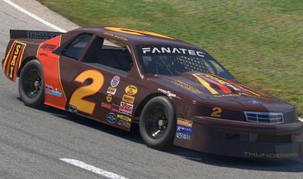 1987 #2 Mark Martin SAI Roofing Ford - ASA