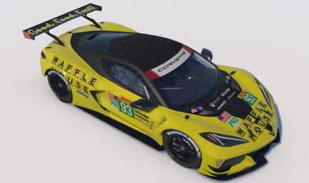 Waffle House livery for C8.R GTE