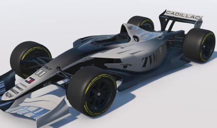 2026 F1 Cadillac for the Dallara IR-01