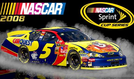 (Fictional) #5 Casey Mears 2008 Kelloggs Chevrolet Monte Carlo SS Sim Stamped Number