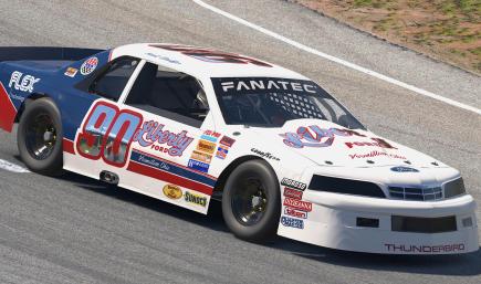 1987 #90 Kent Stauffer Liberty Ford of Vermillion Ohio Ford - ASA