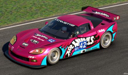 Hot Wheels Corvette C6 - Pink