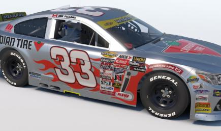2013 Ron Fellows Canadian Tire #33 Tribute - Chevy SS