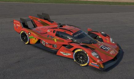 Crown Royal Peach Aston Martin Valkyrie