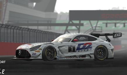#1 2 Seas Motorsport D2 Privat Mercedes AMG GT3 - British GT Championship