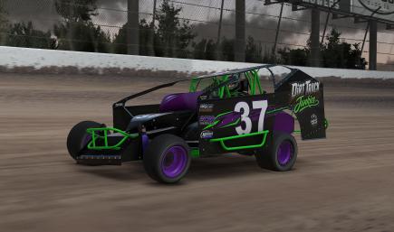 Dirt Track Junkies Black Design