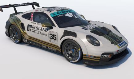 Callum Voisin - Car #35 Rosland Gold Racing - Porsche Carrera Cup GB 2026