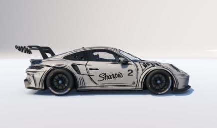 Sharpie Porsche 