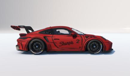 Sharpie Porsche 