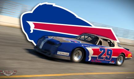 Buffalo Bills Nickel City Jersey Street Stock Sim Stamped