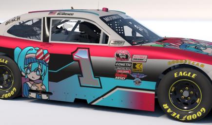 #1 Guardado Hatsune Miku Chevrolet Camaro
