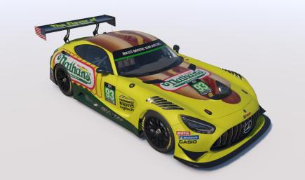 Nathans Famous livery for Merc GT3