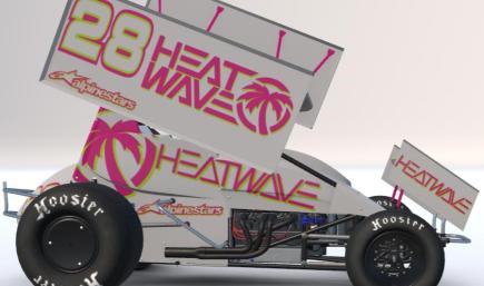 Dirt Sprint Heatwave White