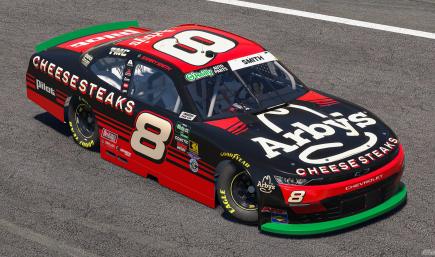 2026 Sammy Smith Arbys Cheesesteak Chevrolet (No #s)