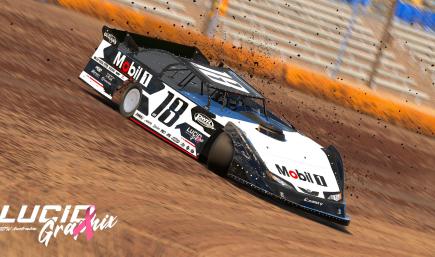 Lucid Graphix Dirt late Model Mobil 1 Concept