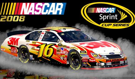 (Fictional) #16 Greg Biffle 2008 3M Ford Fusion Sim Stamped Number