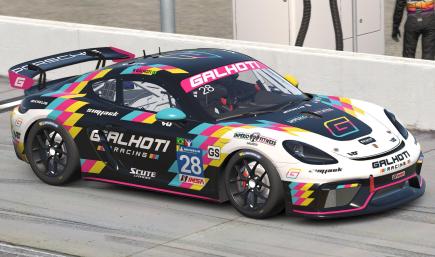 GALHOTI Racing Porsche Cayman GT4 