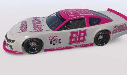 2026 Landyn Brendle pink white LM Stock