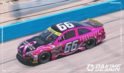 OFFICIAL #66 Foxxtecca x MBM Motorsports Dystany Spurlock ARCA Menards Toyota Camry - Phoenix