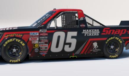 Snap On Sim Stamped #05 Chevrolet Silverado for Riley Mobley
