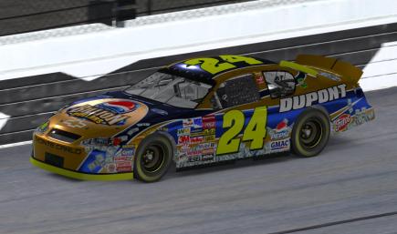 Jeff Gordon 2003 Pepsi billion dollars scheme ss NO number