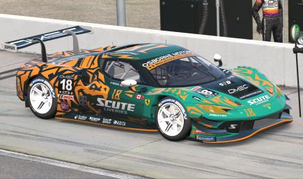 Scute Liveries Ferrari 296 GT3 