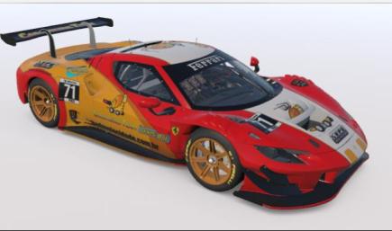 LIGA VPG - T4/2026 - Caramujos Team Virtual - Ferrari 296 GT3