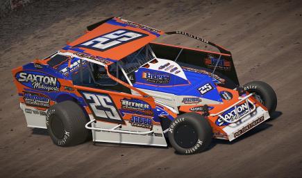 Pat Gallagher / Orange and Blue 358-BBM / #25