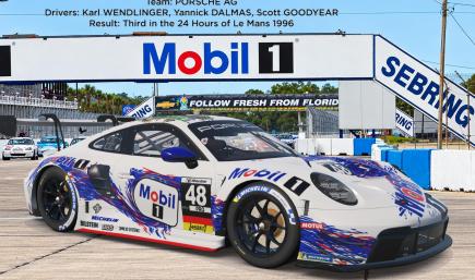 Porsche 992r GT3 Mobil GT1