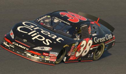 2010 Kasey Kahne Great Clips Nationwide Car