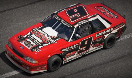 Blaze Wagner / Red Mini-Stock / #9