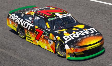 2026 Justin Allgaier BRANDT Candy Corn Chevrolet (No #s)