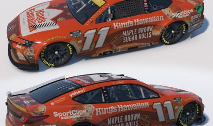 2026 Denny Hamlin Kings Hawaiian Maple Brown Sugar Playoff Camry