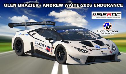Glen Brazier / Andrew Waite 2026 Endurance Lamborghini