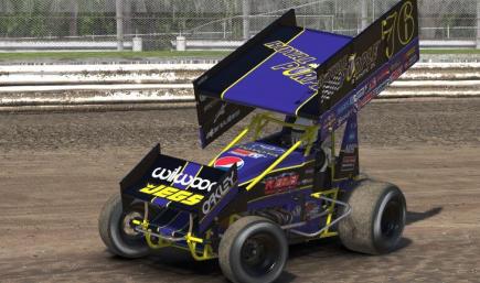 Royal Purple/Toyota Sprint Car