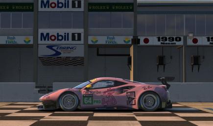 Pink Panther Ferrari 488 GTE Limited Edition