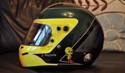 S McCarthy Race Helmet V5